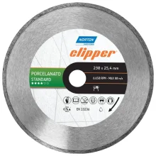 DISCO DE CORTE DIAMANTADO 200 X 25.4 MM CLIPPER - NORTON