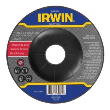 DISCO DE DESBASTE PARA METAL 4.1/2" X 6,4 MM X 7/8" IW403451 - IRWIN