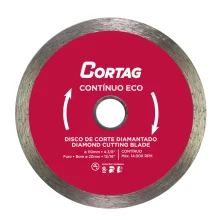 DISCO DIAMANTADO 110 MM CONTÍNUO ECO (61548) - CORTAG