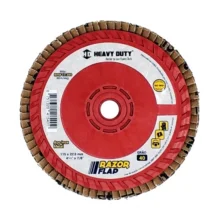DISCO FLAP 4.1/2" (115 MM ) GRAO 40 "RAZOR-FLAP" - HEAVY DUTY