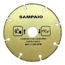 DISCO PARA MADEIRA TUNGSTÊNIO 110 X 20 - SAMPAIO