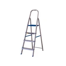 ESCADA DE ALUMÍNIO DOMÉSTICA 4 DEGRAUS - ALUMASA