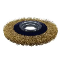 ESCOVA DE AÇO CIRCULAR ONDULADA 6" X 3/4" - HEAVY DUTY