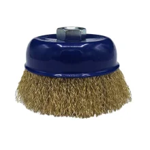 ESCOVA DE AÇO COPO ONDULADA 2.1/2" M14 - HEAVY DUTY