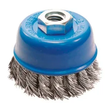 ESCOVA TIPO COPO TRANÇADA 65 MM - NORTON