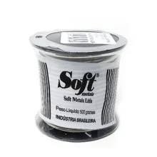 ESTANHO EM FIO, 2.4 MM, 50 X 50, 500G - SOFT