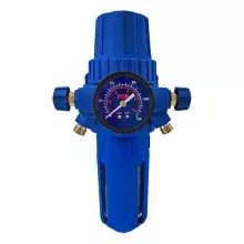 FILTRO AR REGULADOR DUPLO 1/4 POL. 5 MICRA 2000 L / MIN - LDR2