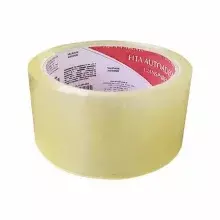 FITA AUTO ADESIVA 48MMX45M TRANSPARENTE - NOVE54
