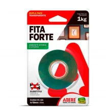 FITA DUPLA FACE TRANSPARENTE 12 MM X 20 M - ADERE