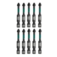 JOGO DE BITS DE IMPACTO PHILLIPS PH2 DE 29 MM COM 10 UNIDADES ST59603 - SATA