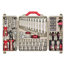 JOGO DE FERRAMENTAS ESPELHADAS COM 110 PEÇAS - MAYLE