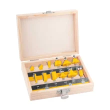 JOGO DE FRESAS PARA MADEIRA COM 12 PEÇAS - VONDER