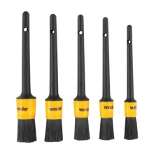 JOGO DE PINCÉIS PARA DETALHAMENTO AUTOMOTIVO C/ 5 PÇS - VONDER