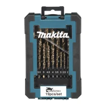 KIT DE BROCAS HSS M-FORCE C/ 19 PÇS D-67583 - MAKITA