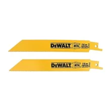 LAMINA DE SERRA SABRE  6" PARA METAL, COM 2 PECAS, DW4808-2 - DEWALT