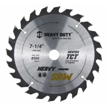 LÂMINA (DISCO) PARA SERRA CIRCULAR VÍDEA 7.1/4" X 36 DENTES - HEAVY DUTY