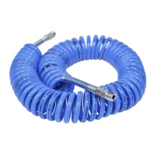 MANGUEIRA ESPIRAL PU, 45 X 5 M, TB 8 X 1,25, AZUL - HIDRAFLUX