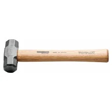 MARRETA OITAVADA CABECA EM ACO ESPECIAL, CABO EM MADEIRA, FIXADO COM CUNHA, 1500G - TRAMONTINA