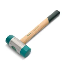 MARTELO COM BORDA DE PLÁSTICO E CABO EM MADEIRA 35 MM ST92503SC - SATA