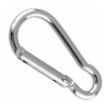 MOSQUETÃO COM MOLA 10 X 100 MM ZINCADO - SÃO RAPHAEL