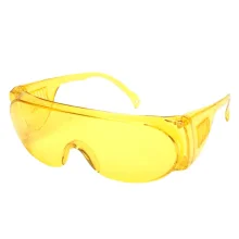 OCULOS DE SEGURANCA MOD. PANDA, AMARELO, C.A 10.344 - KALIPSO