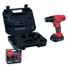 PARAFUSADEIRA / FURADEIRA A BATERIA 12V COM MALETA E ACESSÓRIOS - BRANCO