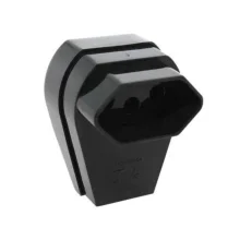 PINO FEMEA PRENSA CABO 2 PINOS + TERRA 10A PRETO (1096-2) - PEZZI