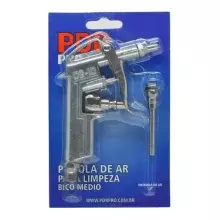 PISTOLA AR PARA LIMPEZA PNEUMÁTICA MÉDIO ALUMÍNIO BLISTER PRO-202 - LDR-PDR