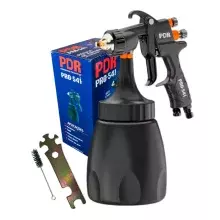 PISTOLA PINTURA SUCÇÃO BICO 1,2 MM COPO PRETO PRO-541 12 - LDR-PDR