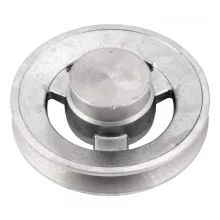 POLIA DE ALUMÍNIO 1 CANAL A 100 MM - VONDER