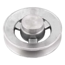 POLIA DE ALUMÍNIO 1 CANAL B 110 MM - VONDER