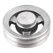 POLIA DE ALUMÍNIO 2 CANAIS A 120 MM - VONDER