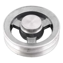 POLIA DE ALUMINIO 2 CANAIS A 130 MM - VONDER