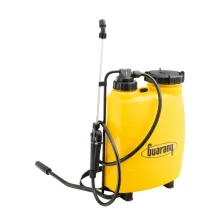 PULVERIZADOR COSTAL DE ALAVANCA 10 LITROS LARANJA - GUARANY