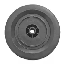 RODA PLÁSTICA PARA CORTADOR DE GRAMA PRETO FURO 1/2" MC 20L SEM CALOTA - TRAPP