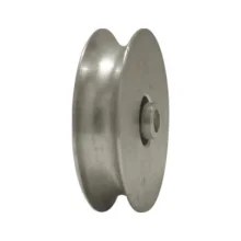 ROLDANA DE FERRO 3 X 19 MM, PARA FERRO REDONDO 5/8", COM PARAFUSO E BUCHA, POLIDA - DE TONI