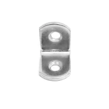 SUPORTE PRATELEIRA 20 X 20 X 15, PCT C/4 UN, ZINCADA, (622-2) - MINUTEX