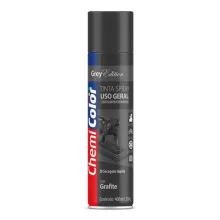 TINTA SPRAY GRAFITE BRILHANTE 400 ML / 250G - CHEMICOLOR
