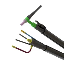 TOCHA PARA MAQUINA DE SOLDA TIG SU-20 REFRIGERADA COM GATILHO 12.80 MM, 0600.6003 - SUMIG