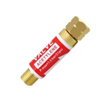 VÁLVULA CORTA CHAMA GLP/ACETILENO MAÇARICO - VORTECH