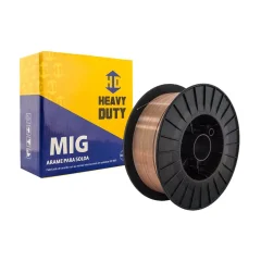ARAME DE SOLDA MIG 0.80 MM 05 KG ER70S-6 - HEAVY DUTY