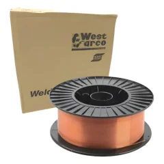 ARAME DE SOLDA MIG WELD WEST ARCO 70S6 1,0 MM CARRETEL 15 KG - ESAB