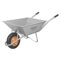 CARRINHO DE MÃO EXTRAFORTE COM CAÇAMBA 65L CINZA - TRAMONTINA