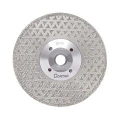 DISCO DE CORTE DIAMANTADO, CORTE/ DESBASTE, 115MM X M14 - CORTAG