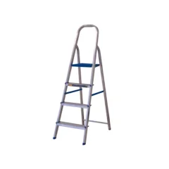 ESCADA DE ALUMÍNIO DOMÉSTICA 4 DEGRAUS - ALUMASA