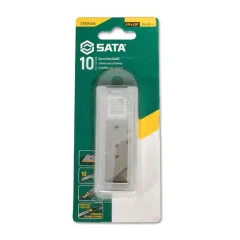 LÂMINA PARA ESTILETE TRAPEZOIDAL 19 X 60 MM, C/ 10 UN - SATA