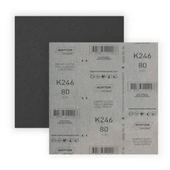 LIXA FOLHA FERRO K246 GRÃO  80 - NORTON