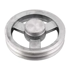 POLIA DE ALUMINIO 2 CANAIS A 180 MM - VONDER