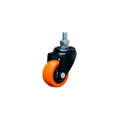 RODÍZIO 3" ROSCA EXTERNA 1/2" GIRATÓRIA BLACK (6595) - COLSON