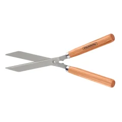 TESOURA PARA CERCA VIVA / GRAMA COM LÂMINA METÁLICA E CABO DE MADEIRA - TRAMONTINA